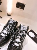 Chanel 2022 autumn and winter limited edition ski series snow boots sports lace-up thick-soled women's boots with original box