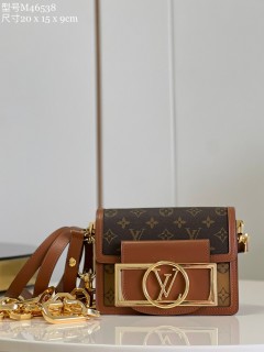 Louis Vuitton Women's Bag Shoulder Crossbody Luxury Crossbody Handbag Calfskin w/ naOriginil Box