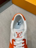 Louis Vuitton Men's Luxury Brand Low Top Casual Sneakers With Original Box