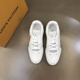 Louis Vuitton men's luxury brand classic basketball casual all-match sneakers with original original box