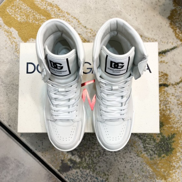 Dolce&Gabanna Men's Luxury Brand Fashion High Top Versatile Casual Sneakers With Original Original Box