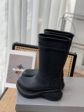 Balenciaga Women's Hot Style Tall Rain Boots with Original Box