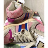 Gucci lovers style old series small dirty shoes metal double G high-top casual sports shoes with original original box