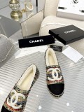 Chanel women's luxury brand autumn and winter new wool fisherman shoes with original original box