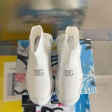 Dolce&Gabanna latest couple style knitted socks air cushion reflective casual sneakers with original original box