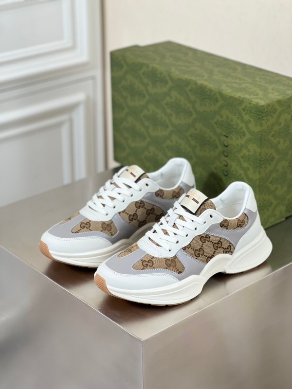 Gucci men's new high-end luxury brand casual sneakers with original original box