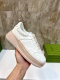 Gucci couple models luxury brand thick-soled biscuit shoes casual sneakers with original original box