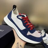 Dior men's luxury brand classic stitching series casual sneakers running shoes with original original box