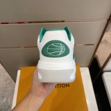 Louis Vuitton men's and women's luxury brand autumn and winter new retro basketball shoes with original original box