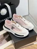 Chanel women's luxury brand early spring new platform canvas shoes with original original box