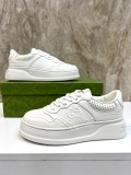 Gucci couple models luxury brand thick-soled biscuit shoes casual sneakers with original original box