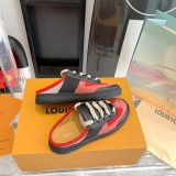 Louis Vuitton couple style luxury brand casual sports half drag with original original box