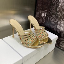 Dior 2023 early spring high-definition new crystal shoes Roman Fengshui diamond women's slippers with original original box