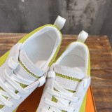 Hermes couple models 2023 new hot style spring and summer new color luxury brand casual sports shoelaces original original box