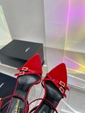 Saint Laurent women's luxury brand high-heeled sandals with original original box