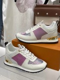 Louis Vuitton Women's Luxury Brand Inner Boost Casual Sneakers with Original Box