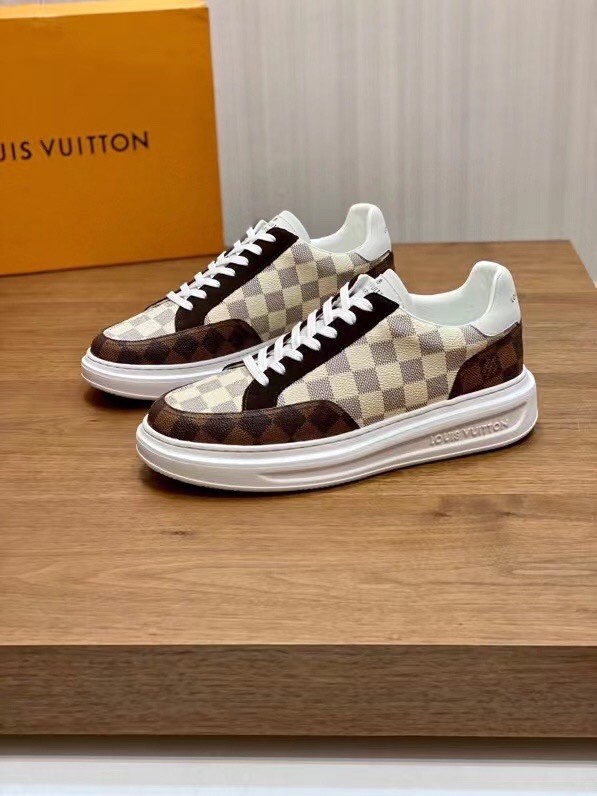 Louis Vuitton Men's Luxury Brand Casual Sneakers With Original Box