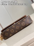 Louis Vuitton Women's Bag Shoulder Crossbody Luxury Crossbody Handbag Calfskin w/ naOriginil Box