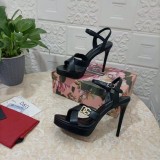 Dolce&Gabanna 2023 new waterproof platform stiletto sandals with original original box