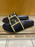 Fendi Men's Luxury Brand Casual Loose Comfortable Outsole Slippers with Original Original Box