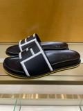 Fendi Men's Luxury Brand Casual Loose Comfortable Outsole Slippers with Original Original Box