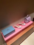 Prada 2023 early spring new rose petal sandals with original original box