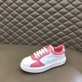 Louis Vuitton luxury brand platform casual sneakers for men and women with original original box