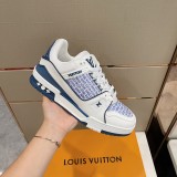 Louis Vuitton Men's Luxury Brand Latest Casual Sneakers With Original Box