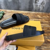 Louis Vuitton men's luxury designer slippers with original original box