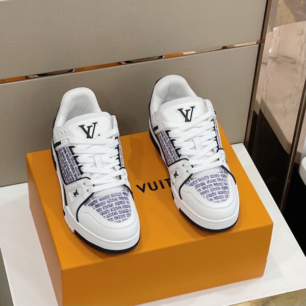 Louis Vuitton Men's Luxury Brand Latest Casual Sneakers With Original Box