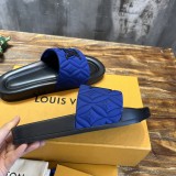 Louis Vuitton men's luxury designer slippers with original original box