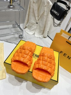 Fendi 2023 men's and women's summer all-match slippers with original original box