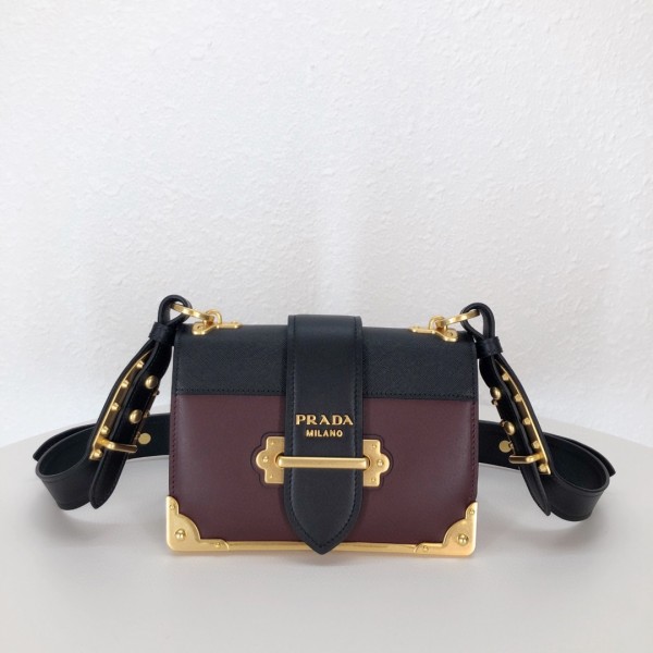 Prada  Women's Bag Shoulder Crossbody Luxury Crossbody Handbag Calfskin w/ naOriginil Box