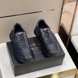 Prada Men's Luxury Brand Stitching Fashion Comfortable Casual Sneakers With Original Original Box