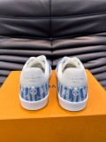 Louis Vuitton Men's Luxury Brand Latest Canvas Casual Sneakers Original Box