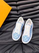 Louis Vuitton Men's Luxury Brand Latest Canvas Casual Sneakers Original Box