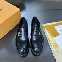 Louis Vuitton men's classic luxury brand business leather shoes with original original box