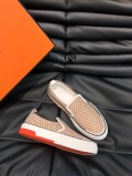 Hermes men's luxury brand spring and summer new casual sneakers with original original box