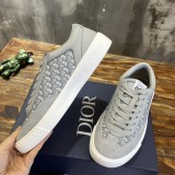 Dior couple luxury brand loafers slip on casual sneakers with original original box