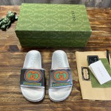 Gucci spring and summer latest luxury brand couple slippers with original original box