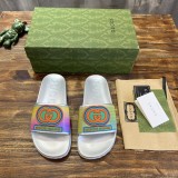 Gucci spring and summer latest luxury brand couple slippers with original original box