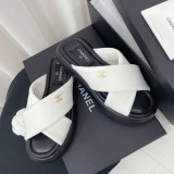 Chanel women's luxury brand summer latest bread cross with sandals with original original box