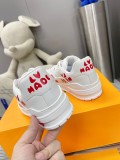 Louis Vuitton men's and women's luxury brand new casual sports shoes with original original box