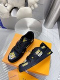 Louis Vuitton men's and women's luxury brand new casual sports shoes with original original box