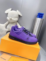 Louis Vuitton men's and women's luxury brand new casual sports shoes with original original box