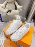 Louis Vuitton men's and women's luxury brand new casual sports shoes with original original box