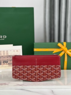 Goyard original single passport passport fashion travel essential passport holder Brazilian leather with Y word graffiti print with original box