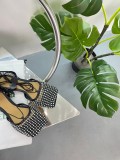 Bottega Veneta spring and summer new mesh diamond Roman round elastic sandals with original original box