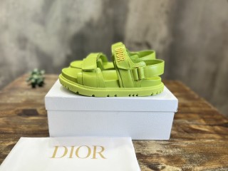 Dior spring and summer new Velcro sandals all-match slippers with original original box