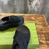 Gucci summer new thick-soled comfortable all-match slippers with original original box